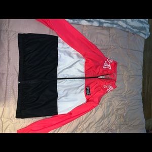Pink windbreaker